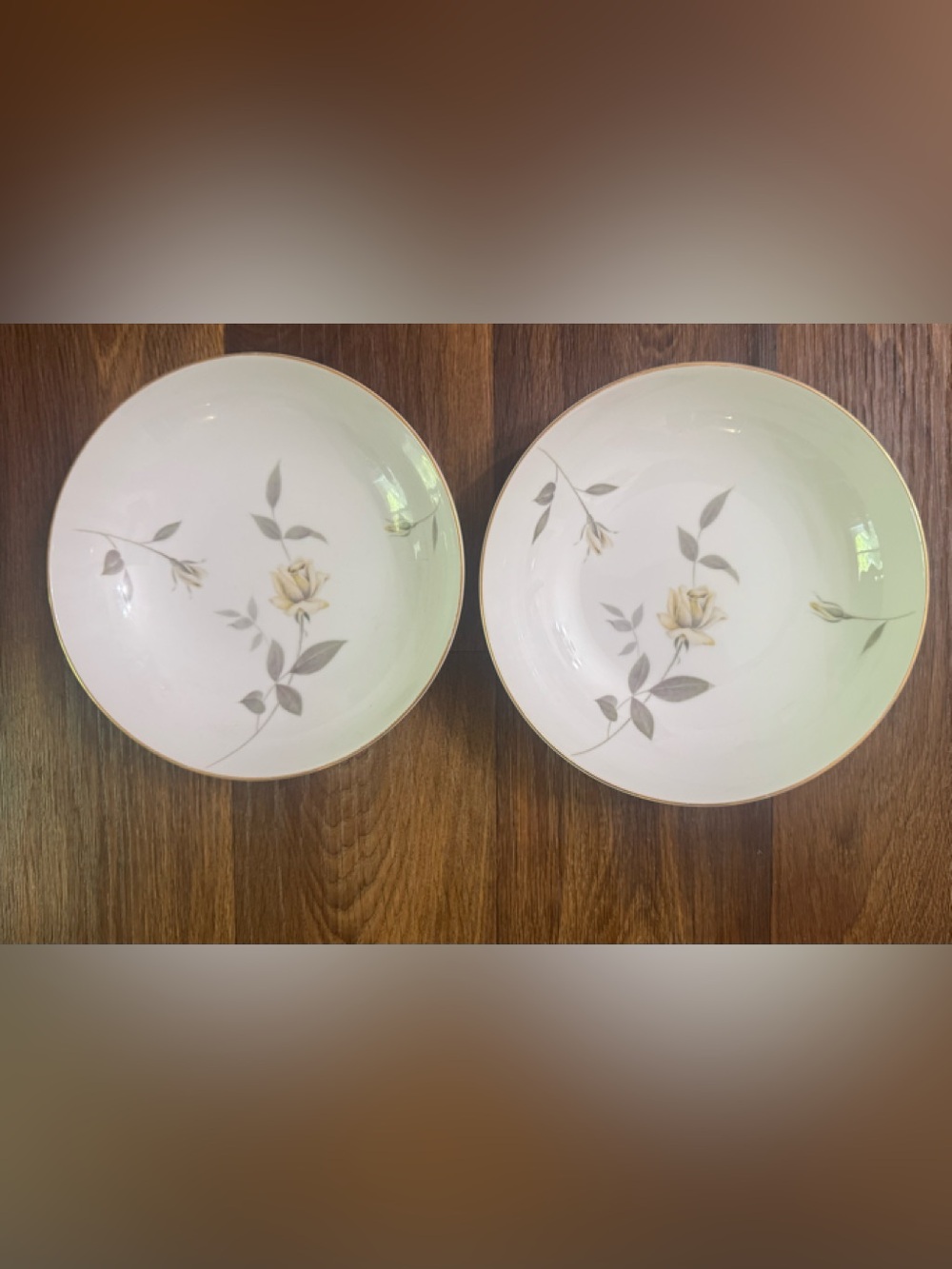 9” round vegetable bowls